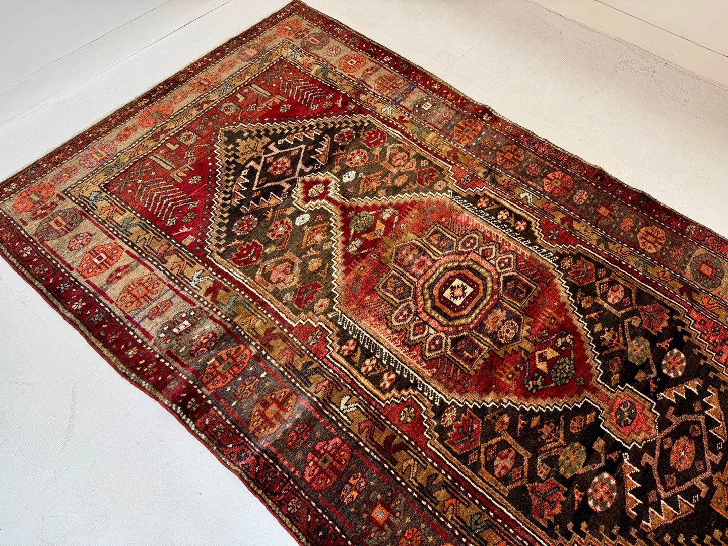 Perser Zanjan Teppich | 4' 6” x 7' 9"