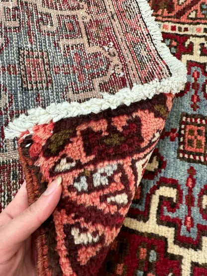 Persian Karaja Runner Rug | 2' x 5' 8"