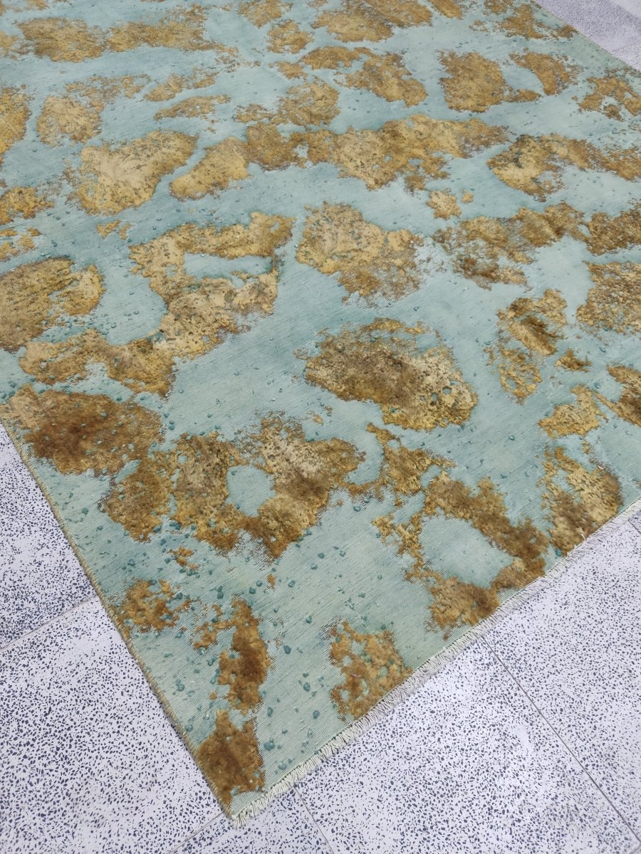 Persischer Kashan Overdyed Teppich | 226 x 295 cm