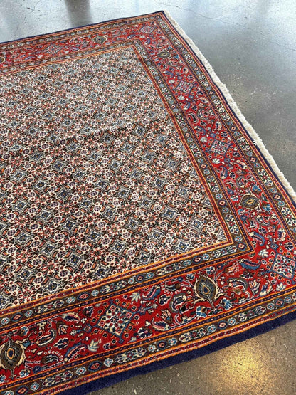 Persian Moud Rug | 6' 1" x 6' 6"