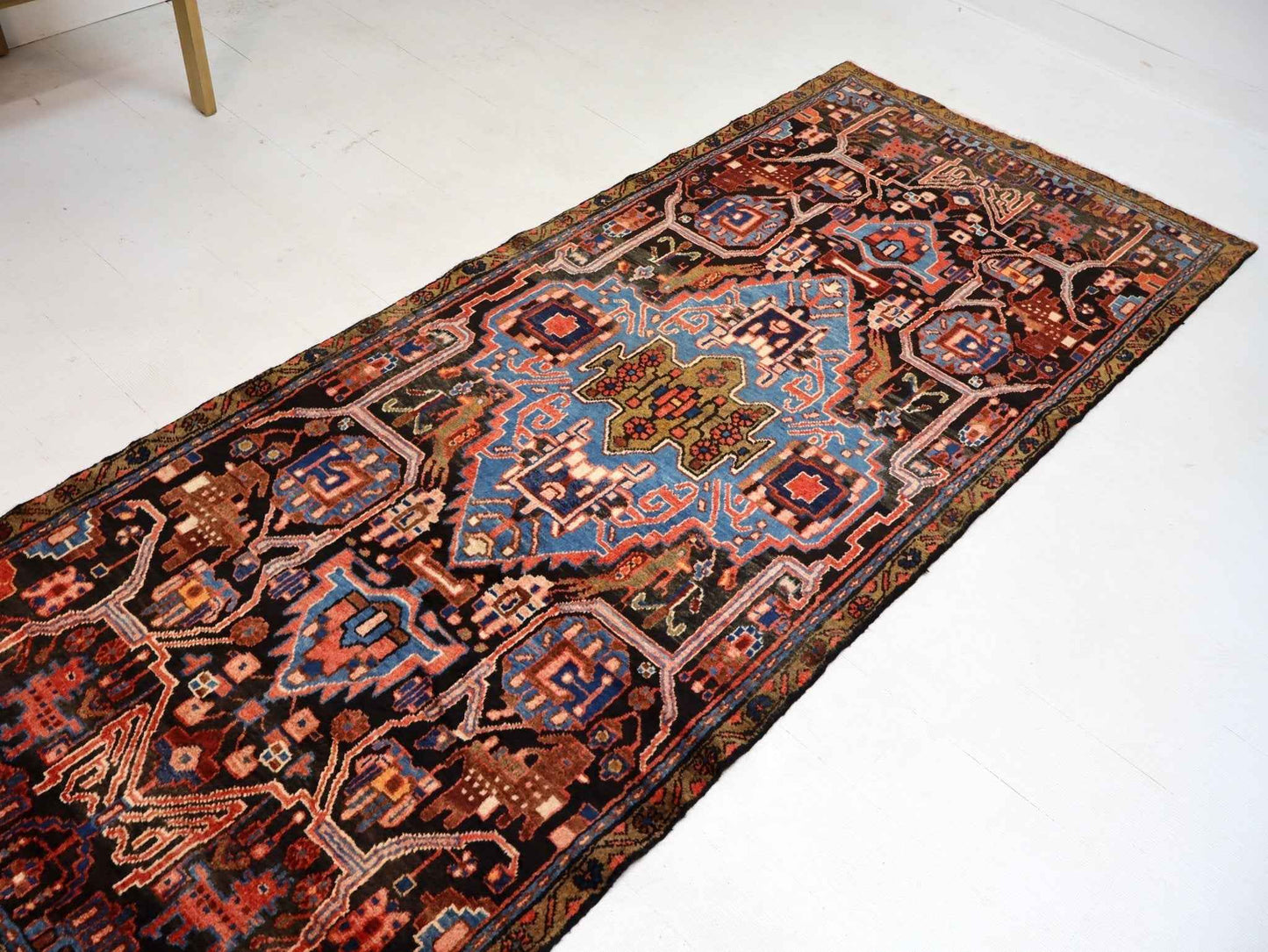Persian Nahavand Runner Rug | 3' 5” x 8' 4"