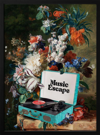 Wandbild Musik Flucht Leinwandbild