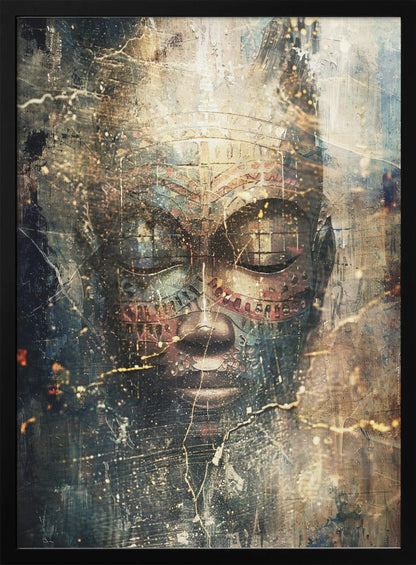 Wandbild Afrikanische Kunst Illustration Wandkunst 111