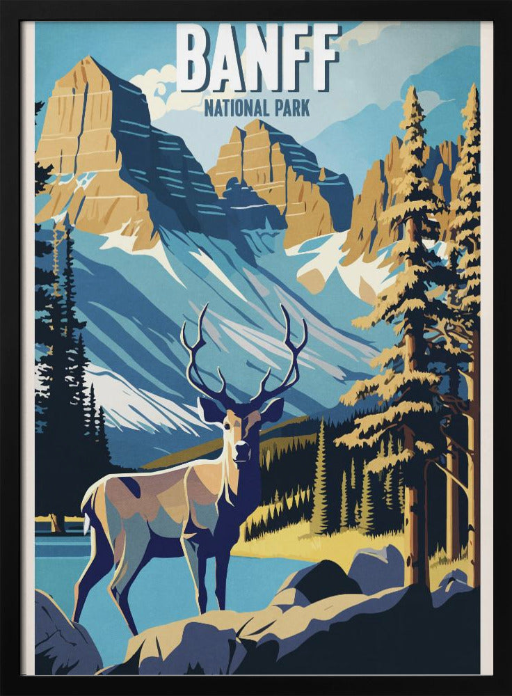 Wandbild Nationalpark Banff