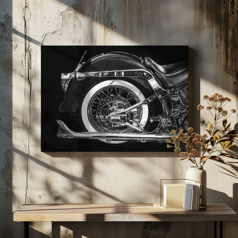 Wandkunst Harley