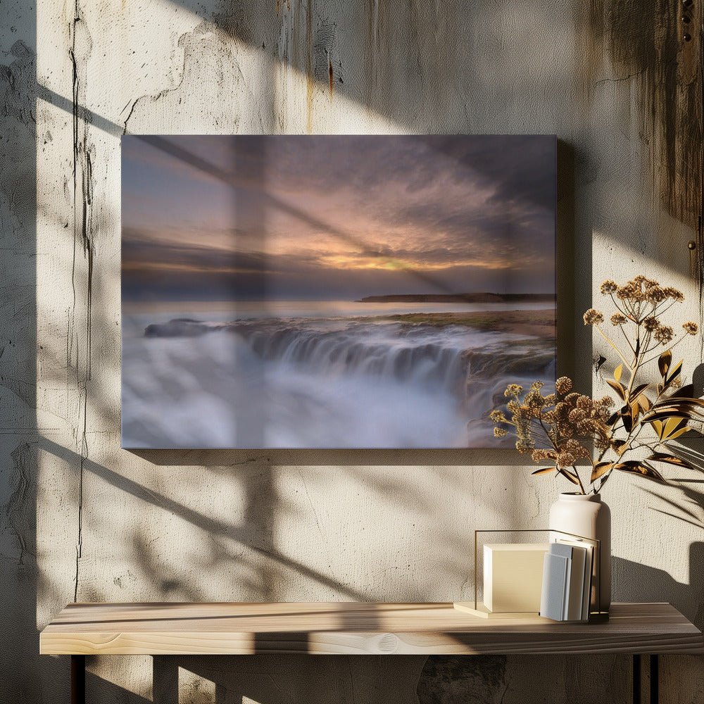 Wandbild Wasserfall