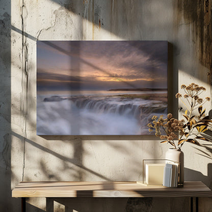 Wandbild Wasserfall