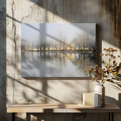 Wandbild Januar Morgen