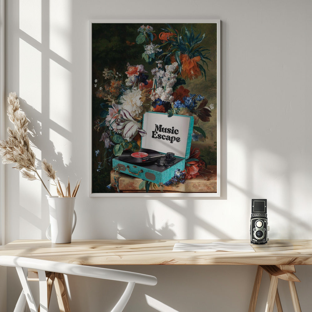 Wandbild Musik Flucht Leinwandbild