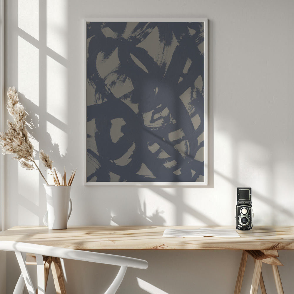 Wall art Abstract Brush Strokes 399X