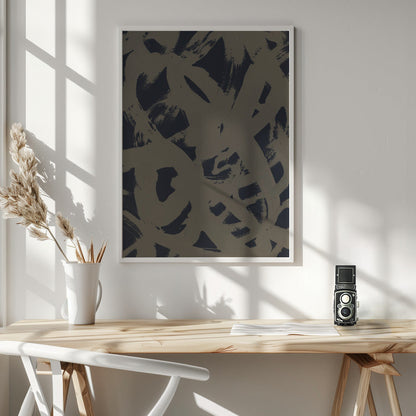 Wandbild Abstrakte Pinselstriche 399Y
