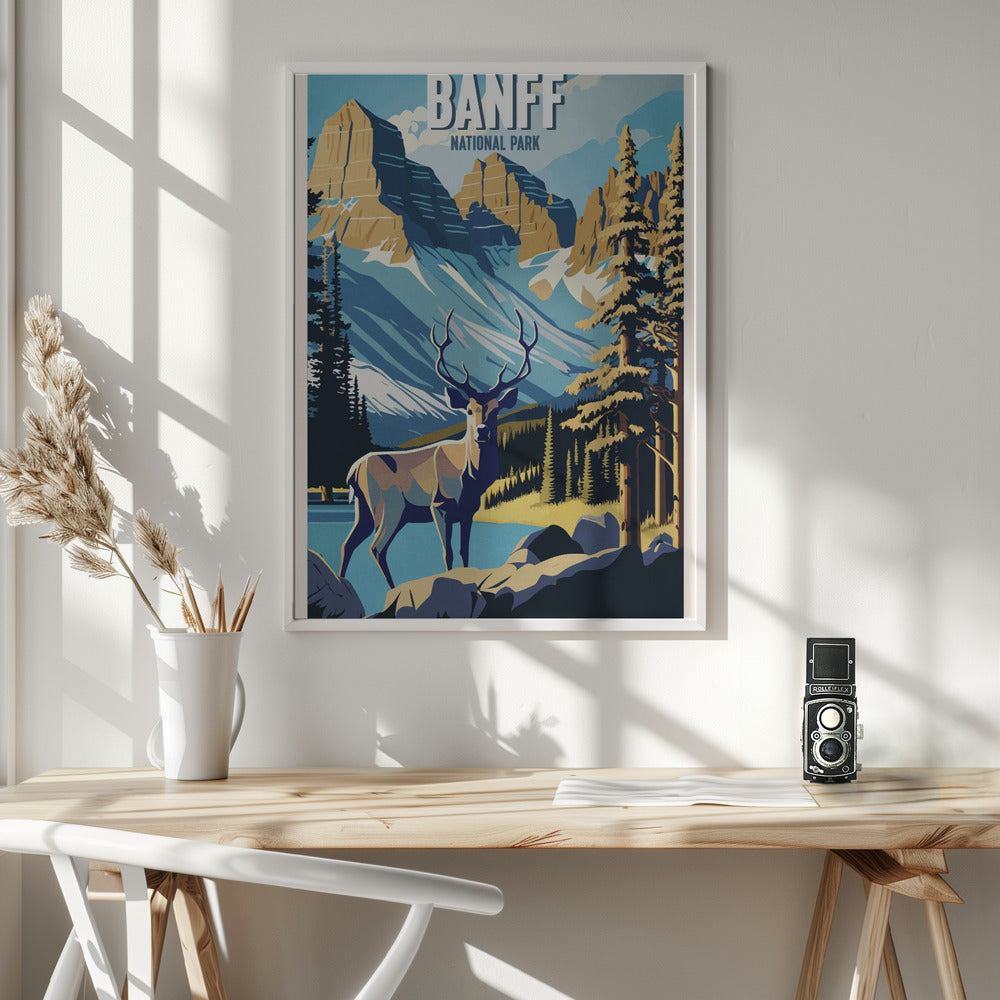 Wandbild Nationalpark Banff