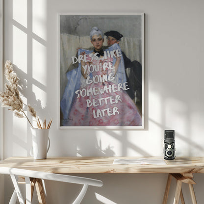 Wall art Dress for Success