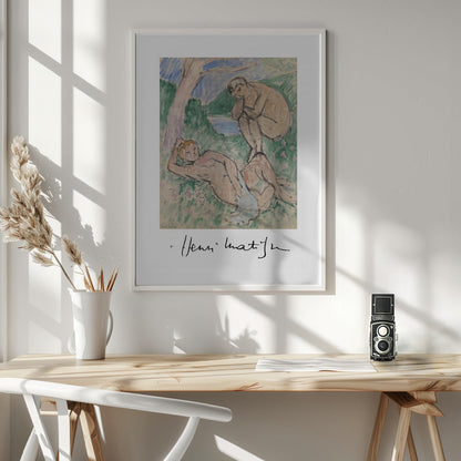 Wandbild Baigneurs