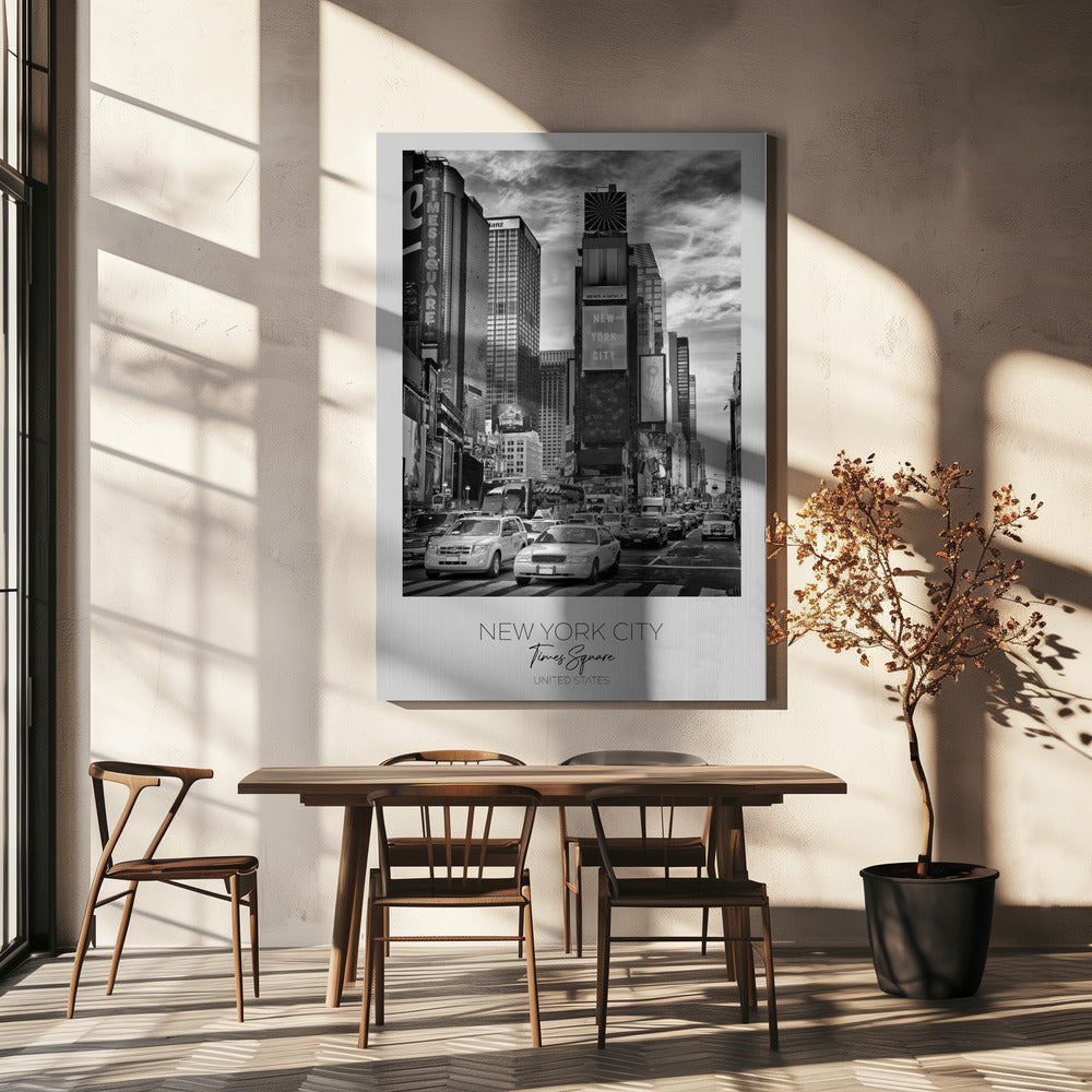 Wandkunst NEW YORK CITY Times Square