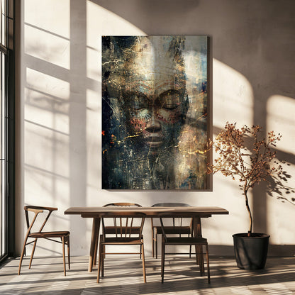 Wandbild Afrikanische Kunst Illustration Wandkunst 111