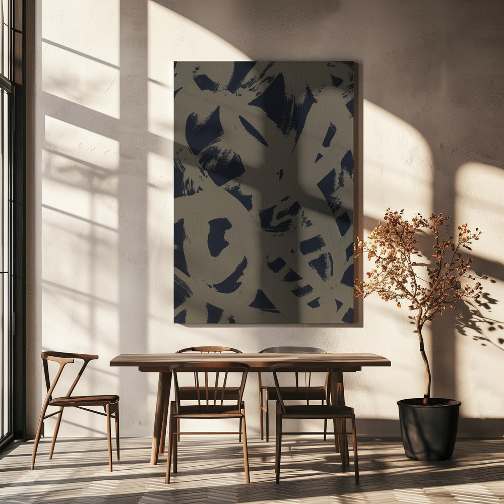 Wandbild Abstrakte Pinselstriche 399Y