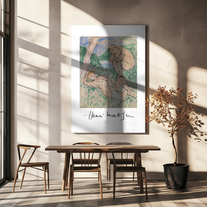 Wandbild Baigneurs