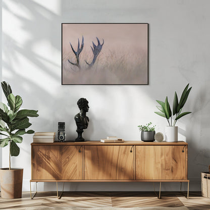 Wandkunst   Verstecken spielen (Horn vom Hirsch)