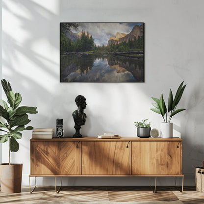 Wall art Time. Landscape