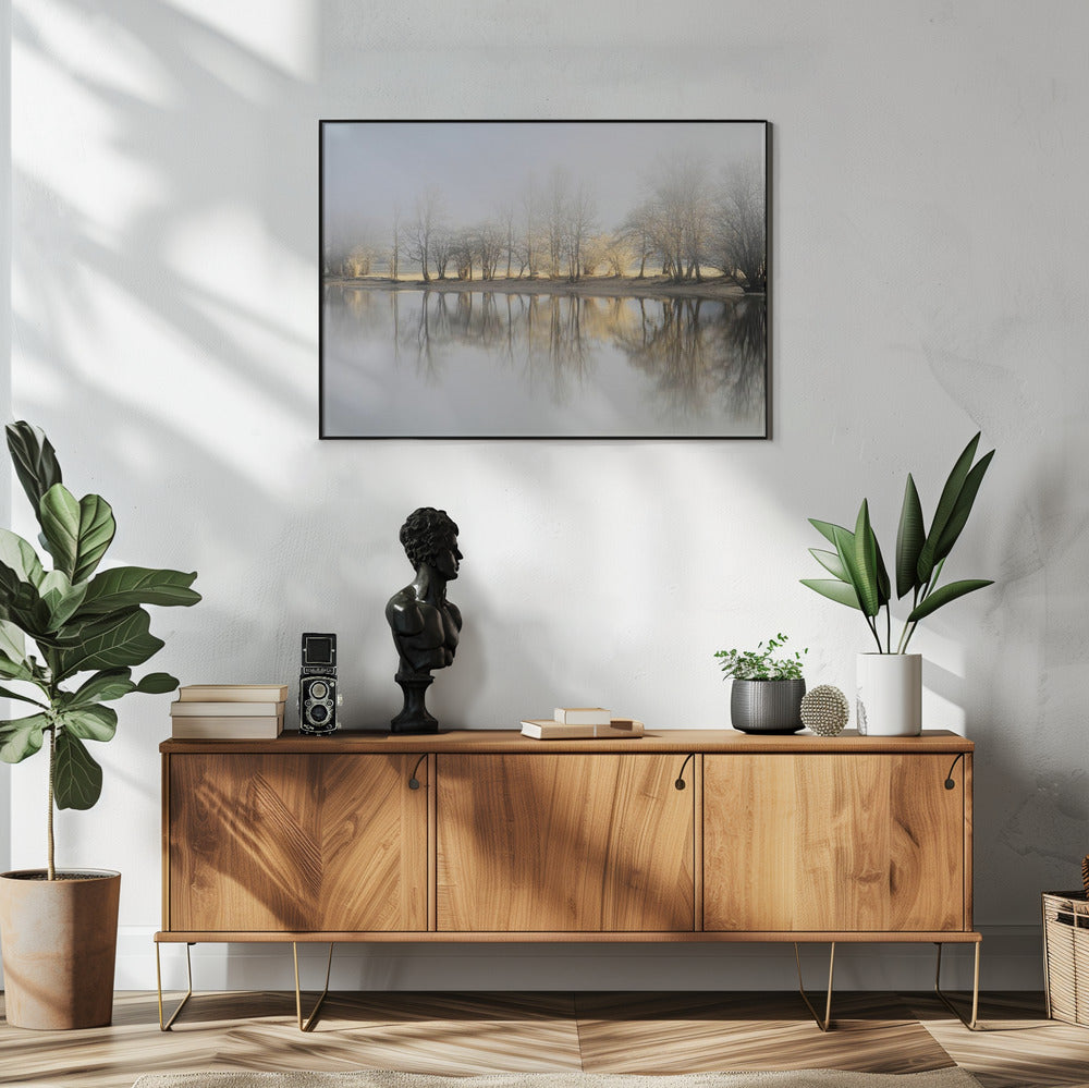 Wandbild Januar Morgen