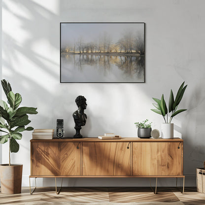Wandbild Januar Morgen