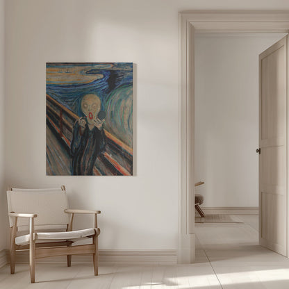 Wall art Screaming Make Up