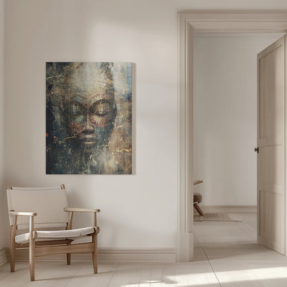 Wandbild Afrikanische Kunst Illustration Wandkunst 111