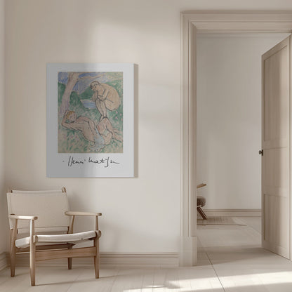 Wandbild Baigneurs
