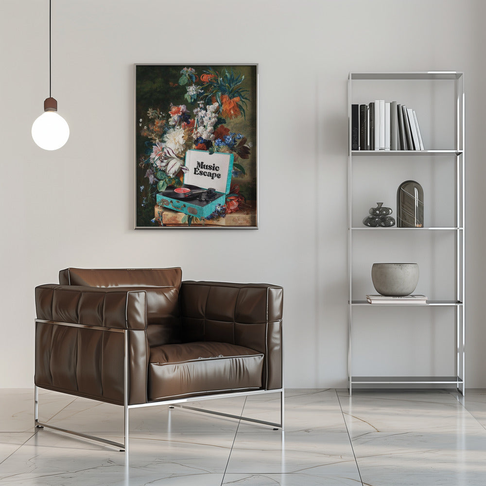 Wandbild Musik Flucht Leinwandbild