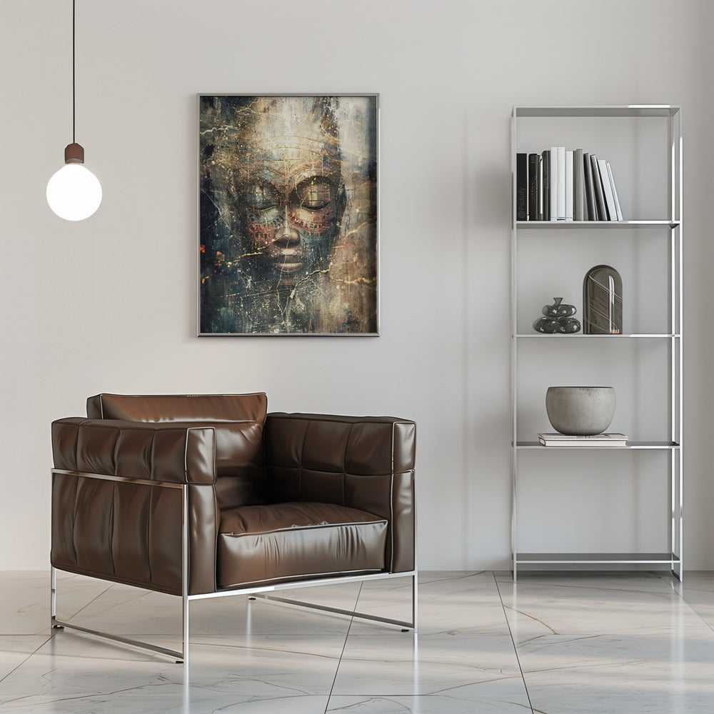 Wandbild Afrikanische Kunst Illustration Wandkunst 111