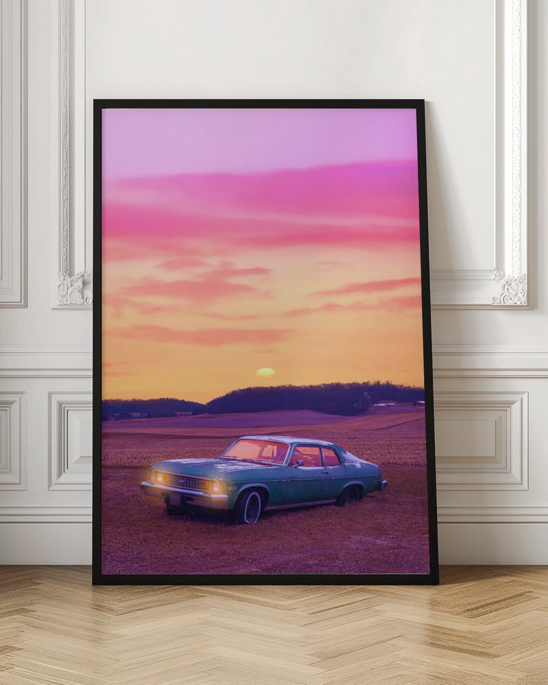 Wandbild „Heitere Aussicht“. Autoliebhaber