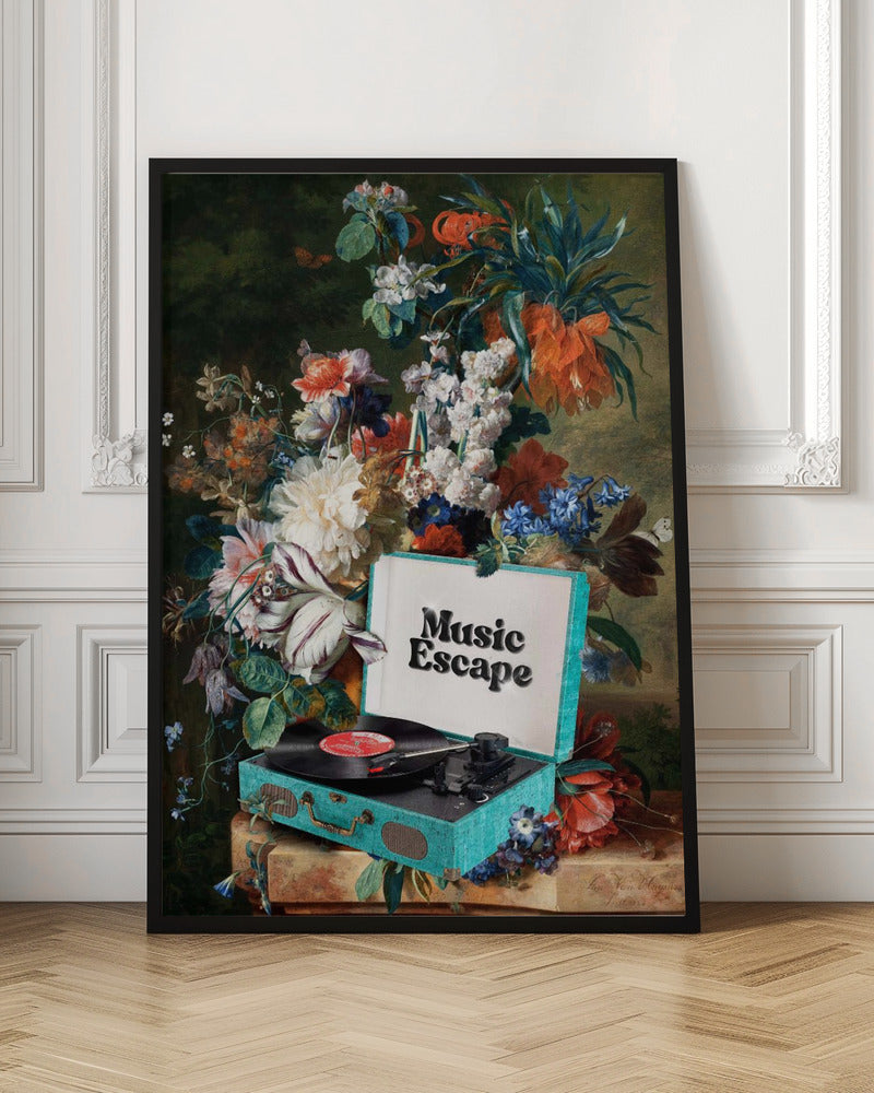 Wandbild Musik Flucht Leinwandbild