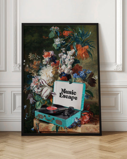 Wandbild Musik Flucht Leinwandbild