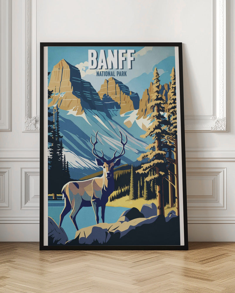 Wandbild Nationalpark Banff