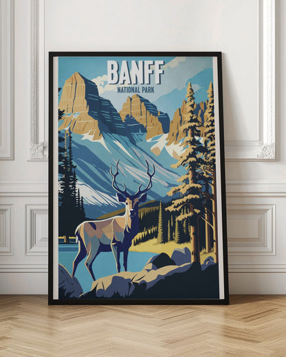 Wandbild Nationalpark Banff