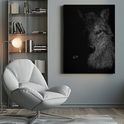 Wall art Wolf