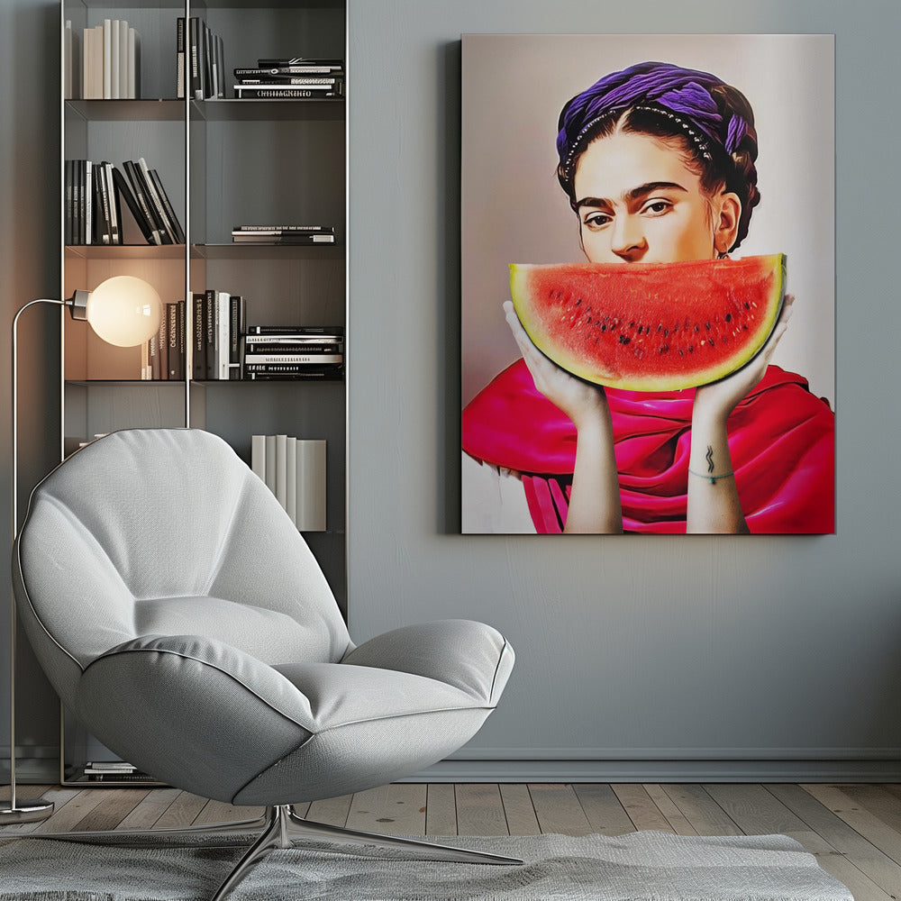 Wandbild Wassermelone Frida