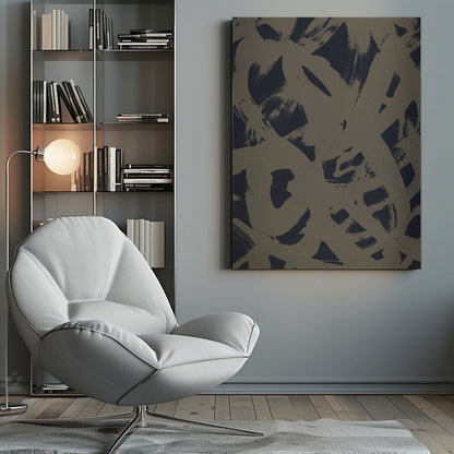 Wandbild Abstrakte Pinselstriche 399Y