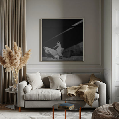 Wandbild Tanzen mit dem Licht