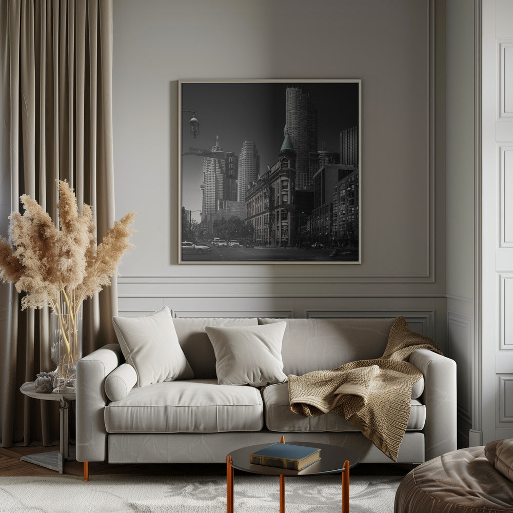 Wandbild Canadian Flatiron Leinwand-Wandbild