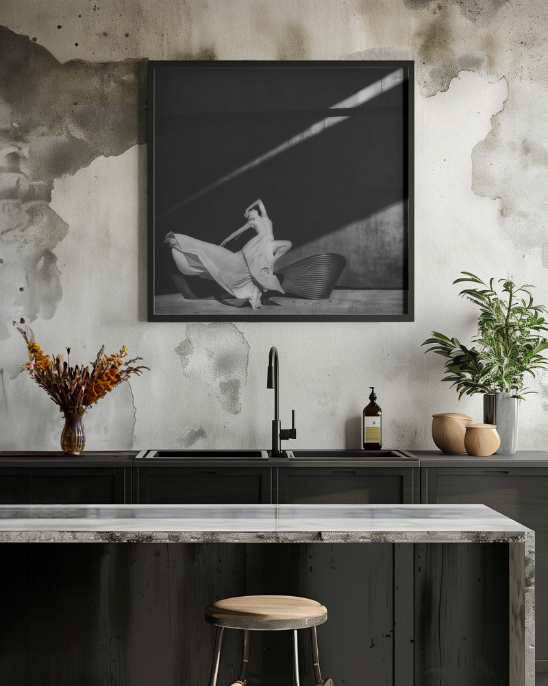 Wandbild Tanzen mit dem Licht