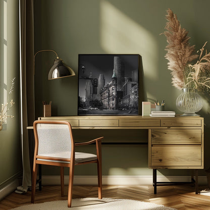 Wandbild Canadian Flatiron Leinwand-Wandbild