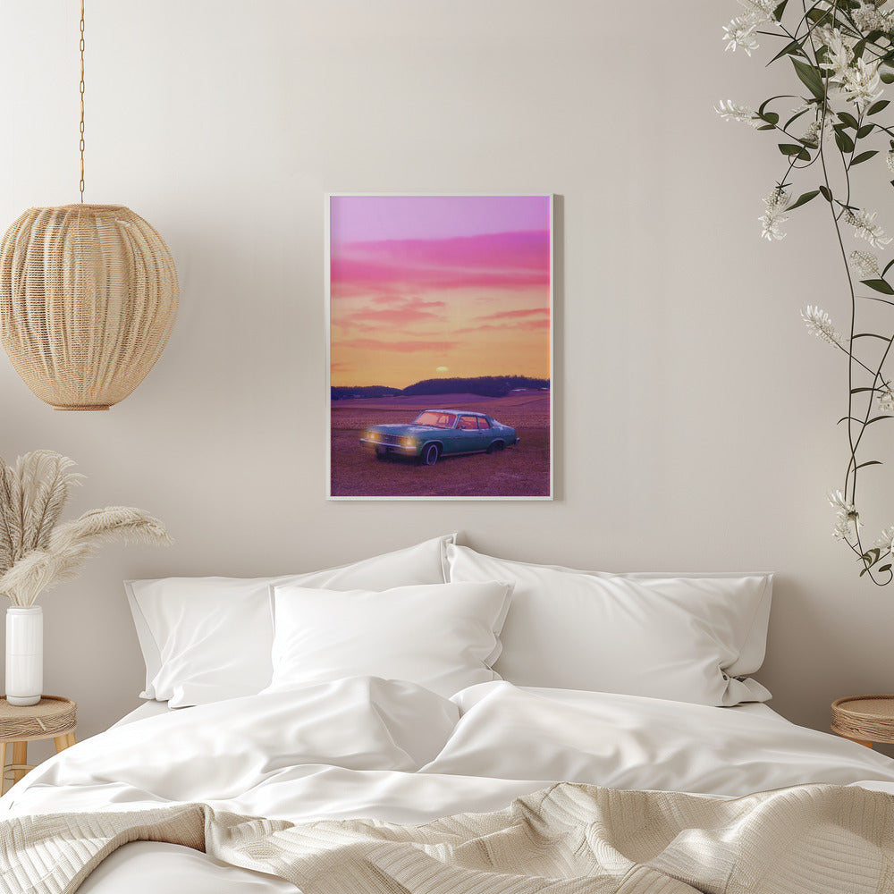 Wandbild „Heitere Aussicht“. Autoliebhaber