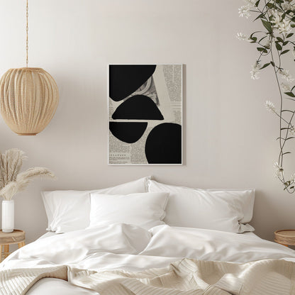 Wandbild Abstrakt Papier VIII