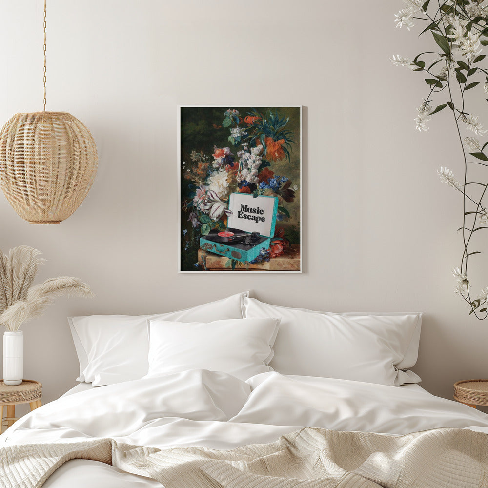 Wandbild Musik Flucht Leinwandbild