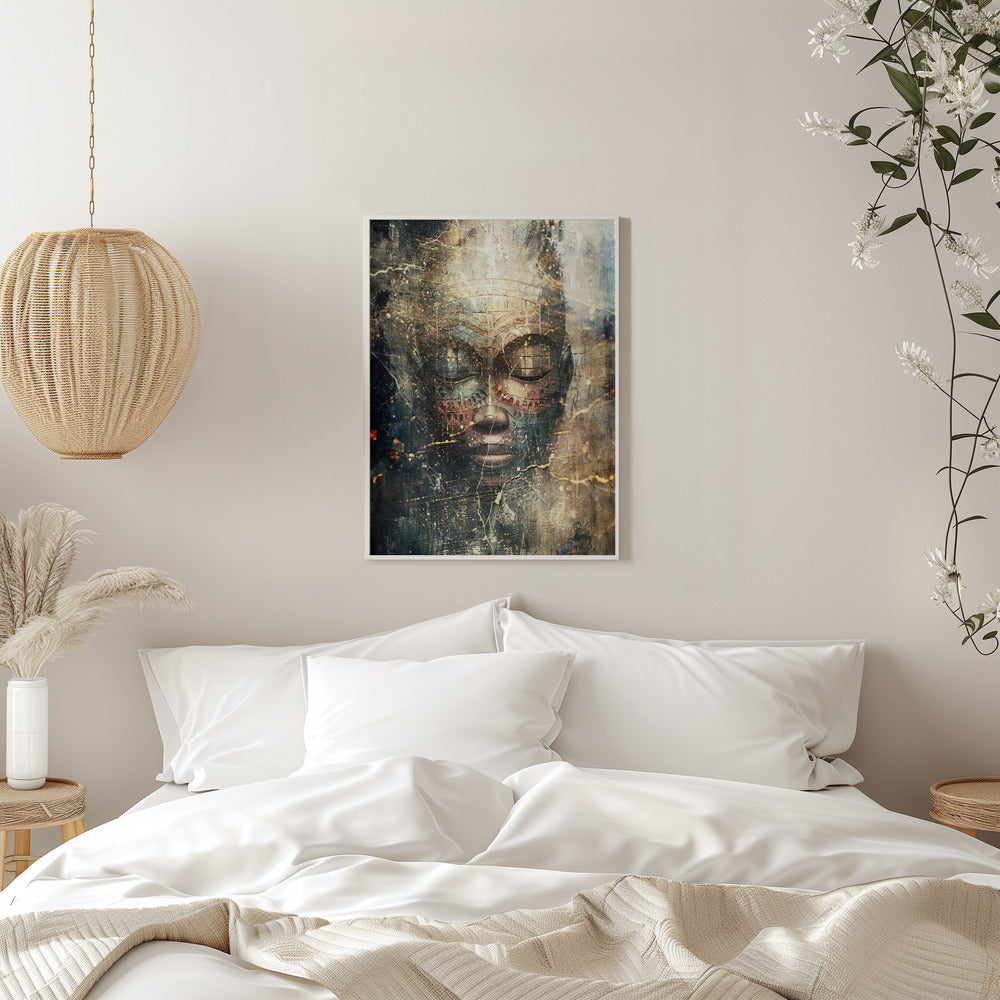 Wandbild Afrikanische Kunst Illustration Wandkunst 111