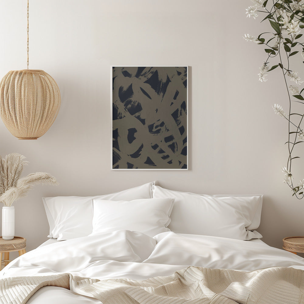 Wandbild Abstrakte Pinselstriche 399Y