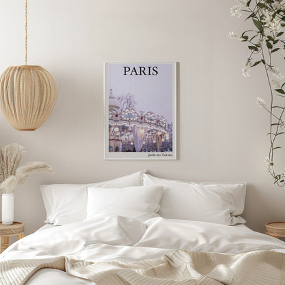 Wandbild Parisjardin Ratioiso Leinwandbild