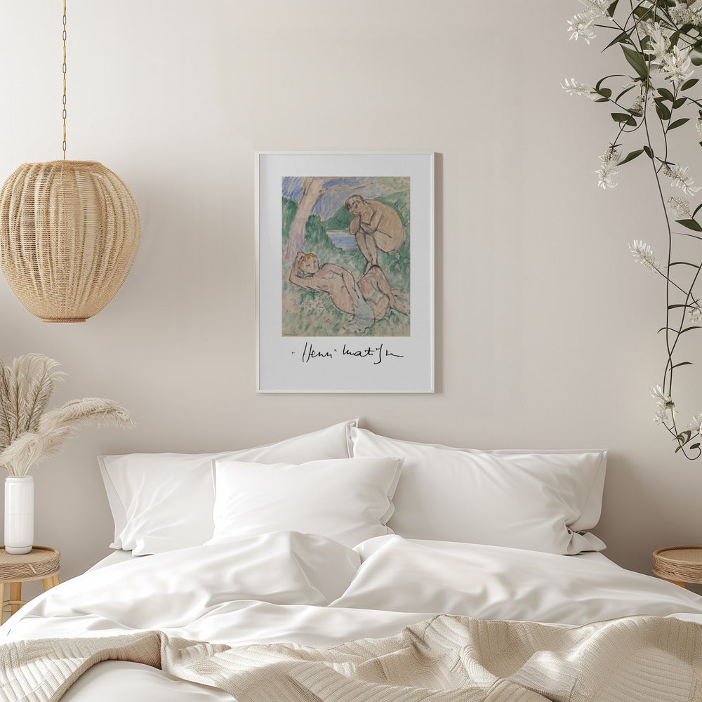 Wandbild Baigneurs